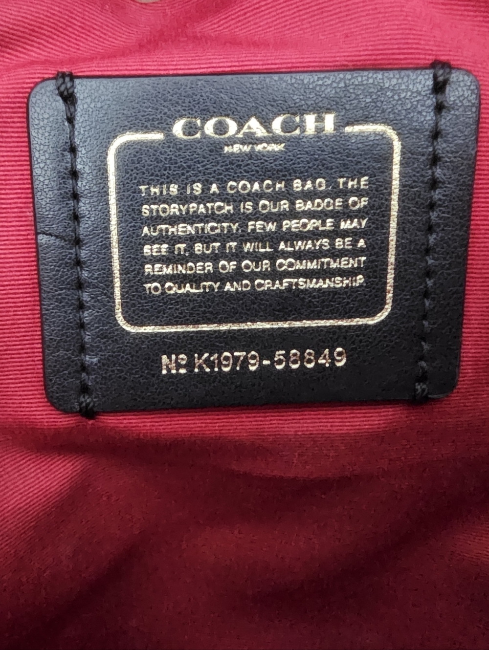 Coach Black Pebbled Leather Market Tote Red Interior Shoulder Bag Large - Picture 13 of 15